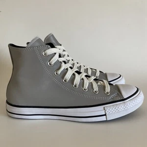 Converse Neu ohne Karton Chuck Taylor All Star Hi Metallic Glacier Silver Unisex M8 W10 - Bild 1 von 13