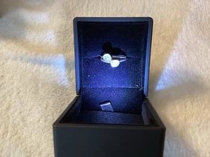 Natural Polki Diamond Slice Polki Ring 925 Sterling Silver, size R - Picture 1 of 4