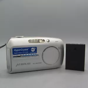 Olympus Digital Camera Mju 800 8.0MP Silver Tested - Picture 1 of 8