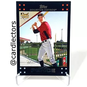 2007 juego completo de béisbol Topps Hunter Pence novato del año concurso ASTROS - Imagen 1 de 2