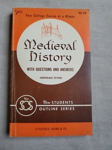 Medieval History: Your College Course at a Glance with Q&A - Hoffman/Flynn 1960 - Picture 1 of 14