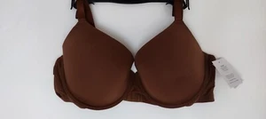 AUDEN 38D BROWN T-SHIRT LIGHTLY LINED C WIRE SMOOTH BRA NEW WITH TAGS - Picture 1 of 8