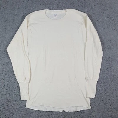 Vintage 70s 80s Jockey USA Made Mens Size Medium Cotton Thermal Undershirt Shirt - Image 1 of 4