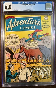 ADVENTURE COMICS #206 - CGC-6.0, OW - Superboy - Aquaman - Johnny Quick - Picture 1 of 2