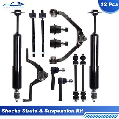 12 Pcs For Ford Explorer Ranger Mazda B3000 B4000 Front Shock Suspension Kit - Image 1 of 4