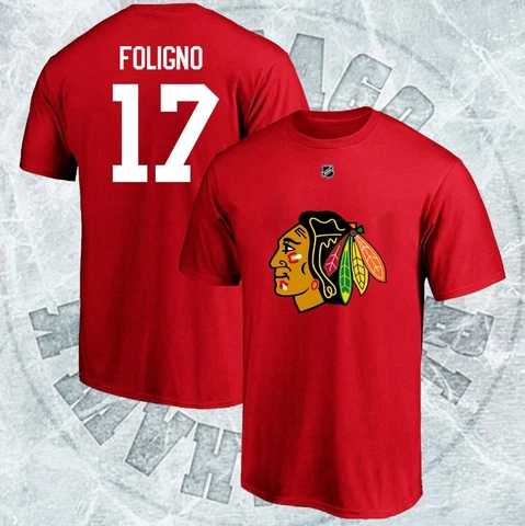 Welcome Nick Foligno #17 Chicago Blackhawks Player Number T-Shirt S-3XL Cover