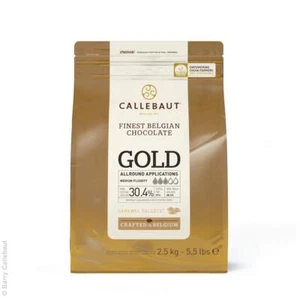 Callebaut Gold - Callets | Weiße Schokolade 30,4% 2500g MHD 25.11.2025 - Bild 1 von 3