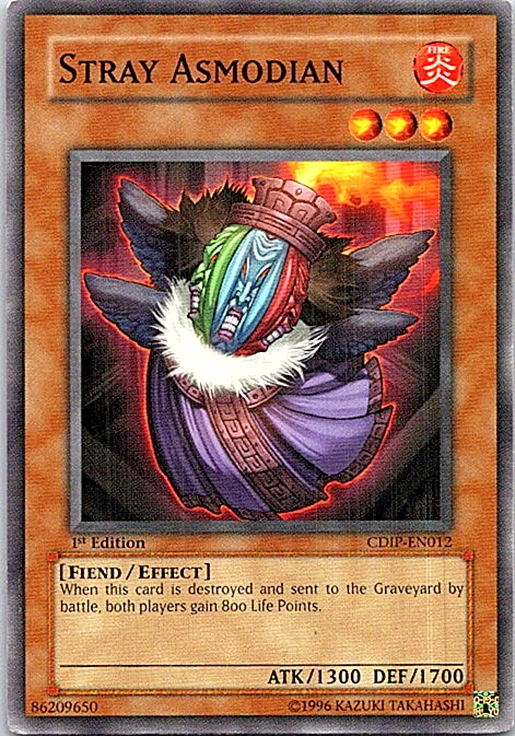 YuGiOh! - Stray Asmodian - Common - Image 1 of 1
