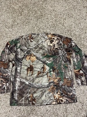 Red Head Camouflage long sleeve crew neck dri-fit hunting shirt L/G - Image 1 of 4