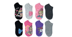 New Nickelodeon JoJo Siwa 8 Pairs Multi Color No Show Socks Sz L Shoe Sz 4-10 - Picture 1 of 4