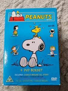 Charlie Brown Peanuts / 4 DVD Boxset / Cartoon / PAL Region 0 - Picture 1 of 15