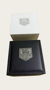TAG Heuer watch display box and outer box are made of synthetic leather and new. - Picture 1 of 4