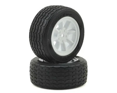 Protoform Vintage Racing Pre-Mounted Front Tire (2) (26mm) (White) [PRM10140-17] - Image 1 of 3