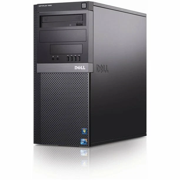Windows 7 Desktop Computer PC Full Size Tower or SFF w/ DVDRW 4GB Ram 250GB HDD - Image 1 of 1
