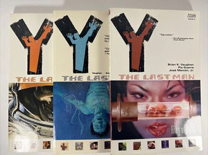 Y The Last Man TPB Book #3, 4, 5 (Lot of 3) DC Vertigo 2004 VF - Picture 1 of 14