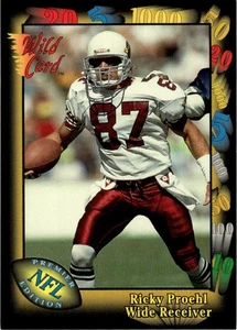 1991 Wild Card Ricky Proehl Phoenix Cardinals #79 - Picture 1 of 2