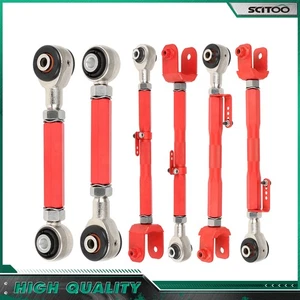 6x Rear Toe Control Camber Arm Set-back For 08-14 Honda Accord 09-14 Acura TL - Picture 1 of 8