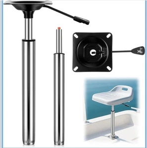 1.77" Boat Seat Pedestal Adjustable Height Posts Plug-in Power - Picture 1 of 4
