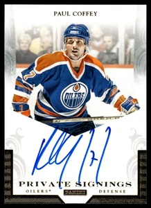 2011-12 Panini Titanium Private Signings Paul Coffey Auto #PC1 - HOF - Picture 1 of 2