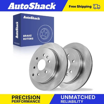 Rear Brake Rotors Pair for Chevy Traverse GMC Acadia Buick Enclave 3.6L V6 - Изображение 1 из 4