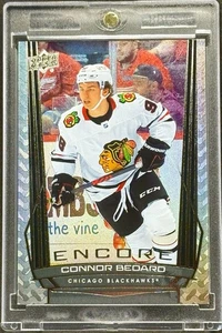 Connor Bedard SELTENE SILBERFOLIE REFRAKTOR INVESTITIONSKARTE BLACKHAWKS ROTY NEUWERTIG - Bild 1 von 2