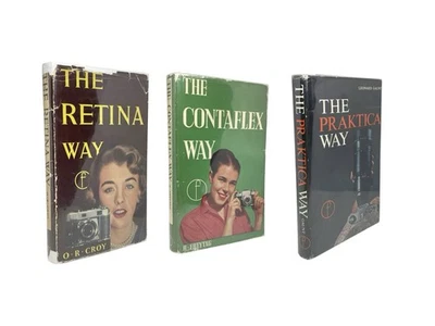 Lote de 3 libros de fotografía vintage (Kodak, Zeiss Ikon, Praxis) Foto 1 de 4