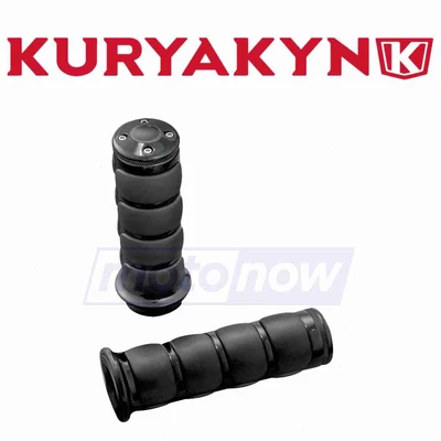 Kuryakyn ISO Grips for 1981-1997 Yamaha XV750 Virago - Control Handlebars & fu Foto 1 de 4