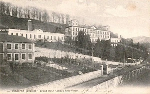 dp117 cartolina andorno,grand hotel canova sella-vinay,provincia di biella - Picture 1 of 2
