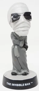 Universal Monsters Little Big Heads Silver Screen Edition Invisible Man 3.5" - Picture 1 of 5