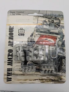 GHQ MICRO ARMOUR G101 Half-Track Panzer Grenadiers 1:285 WWIl SHIPS SHIPS FREE - Picture 1 of 4