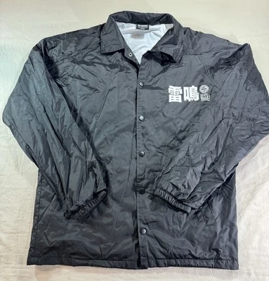 Chaqueta DGK Adulto M Negra Estampado Gráfico a Presión Deletrear Bombardero Ropa de Calle Japonesa Foto 1 de 4