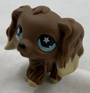 Littlest Pet Shop LPS 960 Cocker Spaniel Hund Braun Sterneaugen 2006 Hasbro G2 - Bild 1 von 8