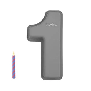 3D Silicone Cake Pans Large Number Cake Mould Novelty Cake Tins DIY Baking Mo... - Picture 1 of 7