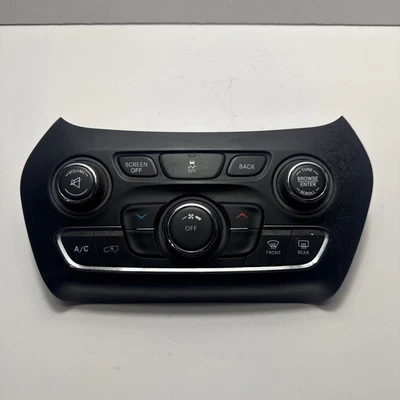 Jeep Cherokee 2014-2018 calefacción aire acondicionado control de temperatura OEM 68249516AA Foto 1 de 4