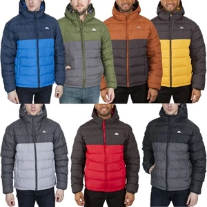 Trespass Mens Oskar Padded Water Resistant Outdoor Walking Hiking Coat Jacket - Picture 1 of 19