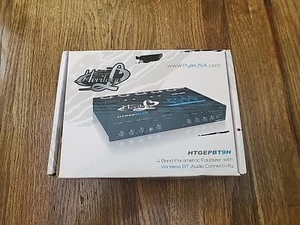 Lanzar HTGEPBT9H 4 Band Parametric Equalizer with Bluetooth Wireless Audio - Picture 1 of 6