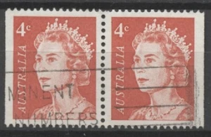 No: 109218 - AUSTRALIA - "ELIZABETH" - AN OLD 4 C PAIR - USED!! - Picture 1 of 1