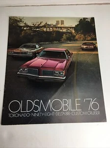 Vintage Oldsmobile ‘ 76 Magazine Tornado. Ninety-eight. Delta88. Custom Cruiser - Picture 1 of 12