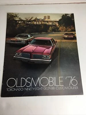 Vintage Oldsmobile ‘ 76 Magazine Tornado. Ninety-eight. Delta88. Custom Cruiser - Image 1 of 4