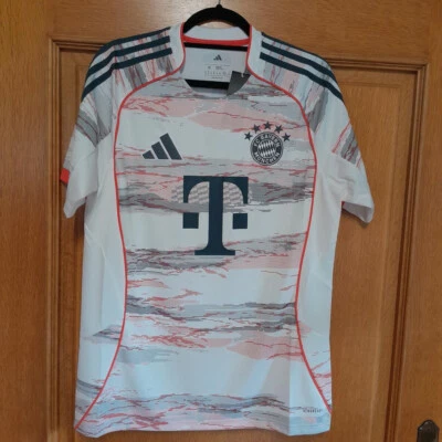 Orig. adidas Away - Trikot FC Bayern München 25/26 Gr. 128 - 152-164 S - M - L