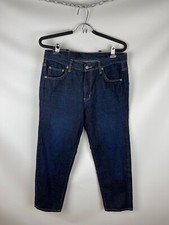 Neighborhood technical apparel indigo blue faded Japan denim