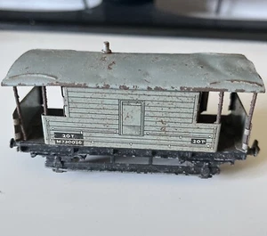 Hornby Dublo Spur O grau 2-achsig 20T Brakevan M730026 - Bild 1 von 6