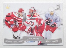 2018-19 KHL CORONA 3 Stars #5 Anatoly Golyshev Jakub Kovar Nigel Dawes