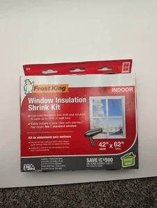 FROST KING V73 HEAT SHRINK WINDOW INSULATION KIT 42"X62" - Picture 1 of 2