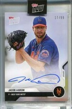 2020 Topps Now Road to Opening Day Autographs od265a Jacob deGrom Auto 17/99