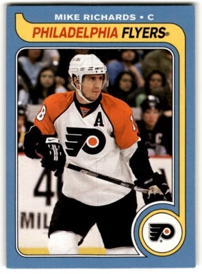 2008-09 O-Pee-Chee '79-80 Retro Mike Richards #137 Philadelphia Flyers - Image 1 of 2
