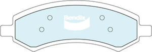 Bendix Brake Pad Set for Ram 1500 DS 5.7L EZH Petrol 2010-2018 - Picture 1 of 1