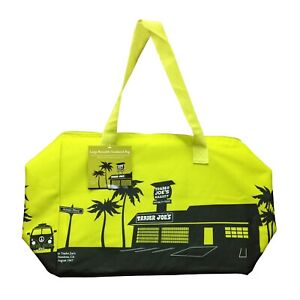 Trader Joe's Large Reusable Insulated Grocery Cooler Shopping Travel Bag  NEW
