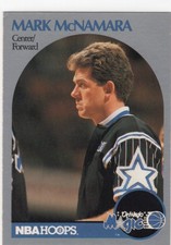 1990-91 NBA Hoops Mark McNamara #434 Orlando Magic Basketball Card