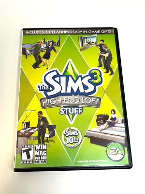 The Sims 3 High-End Loft Stuff WIN MAC DVDROM (Case and Manual) - Image 1 of 4
